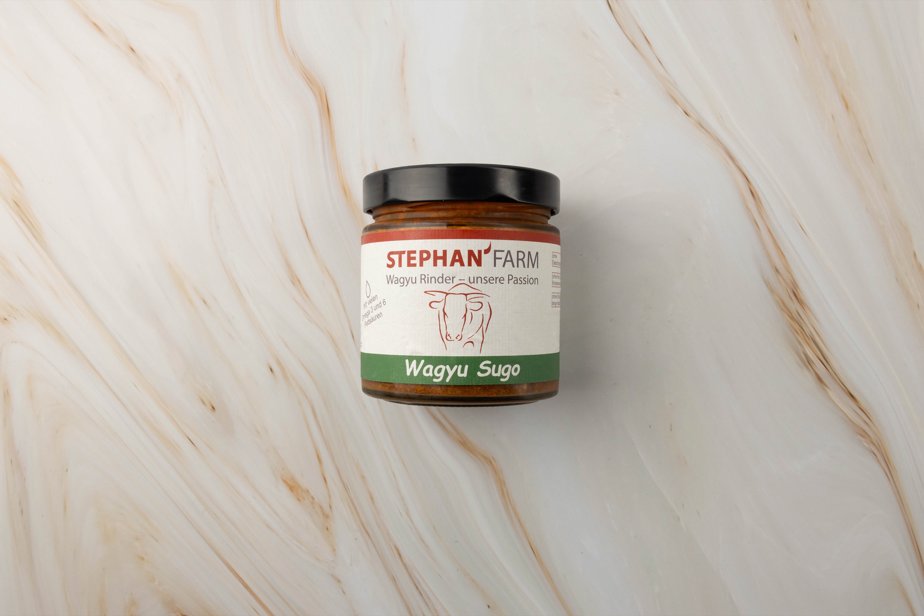 Wagyu Sugo in Glasbehälter