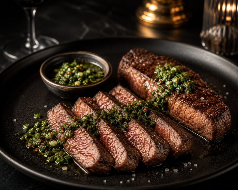 chimichurri zu wagyu steak