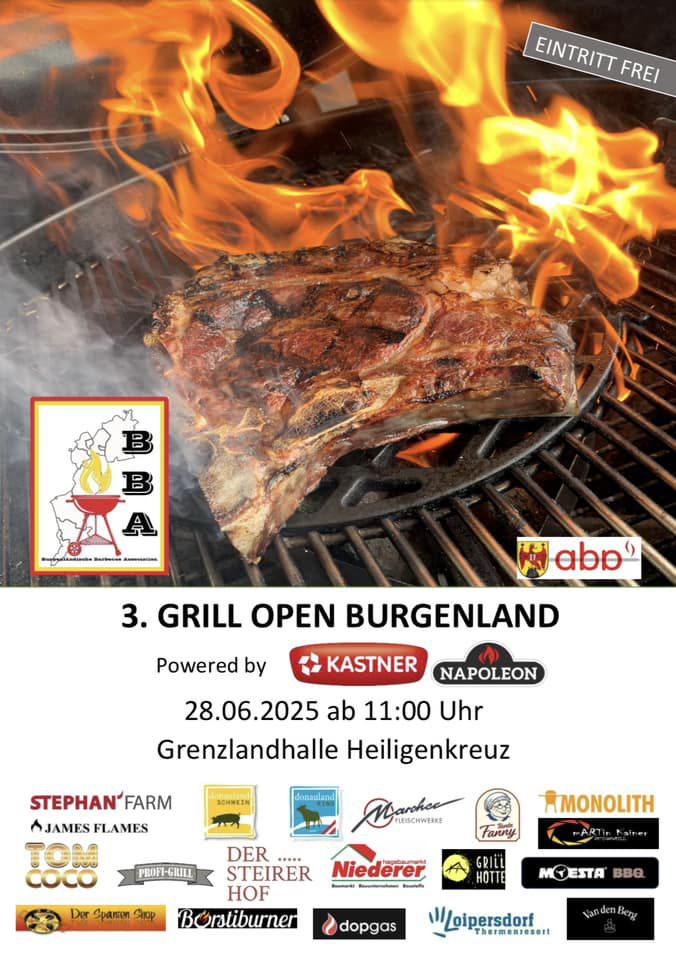 grill open burgenland 2025